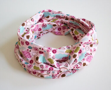 Loopschal “Marlene” für Erwachsene & Kinder (Freebook) - Nähanleitung | Kostenlos