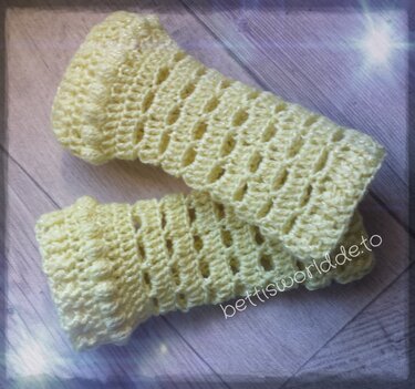 Kinder-Beinstulpen - Häkeln