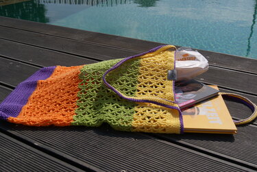 Einkaufsnetz / Ballnetz - Häkeln