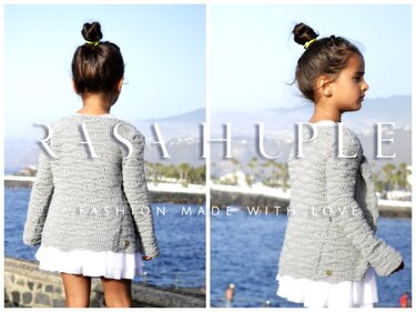 - Mädchen Jacke Atlantik Häkelanleitung E-Book -