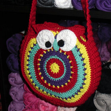 Eulentasche - Häkeln