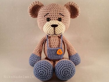 Häkelanleitung - Teddy Timmy - Häkeln