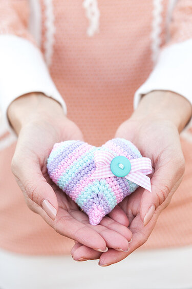 Kostenlose Häkelanleitung / Free-Book Herz <3