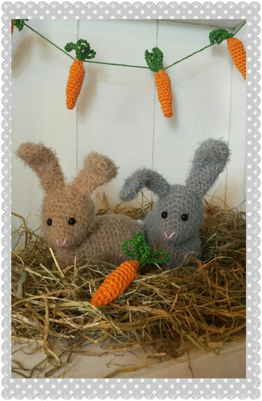 Hasenallerlei oder der schnelle Hase :-) - Häkeln