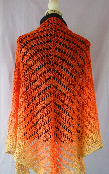 Häkeltuch "Josy" - Häkeln