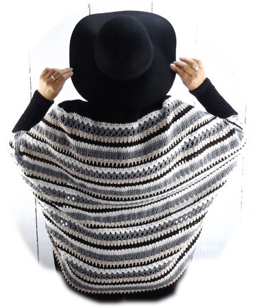 Häkelanleitung Seelenwärmer "Mustermix", onesize