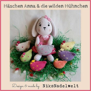 Häkelanleitung - Häschen Anna