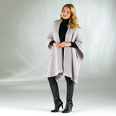 Strickanleitung Damencape "Sporty" 757019 - Stricken