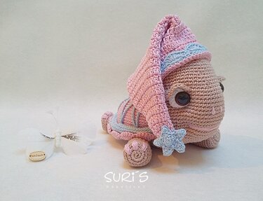 Häkelanleitung Inga die Schildkröte