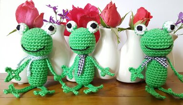 Häkelanleitung " Frosch"