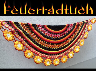 "Perles Feuerradtuch"