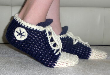 Turnschuhe Häkelanleitung - Bild 2