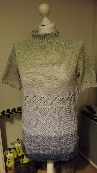 Drachenstein Mein einfacher RVO - Stricken