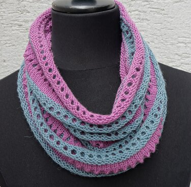 gestrickter einfacher Loop: simply loop - Stricken