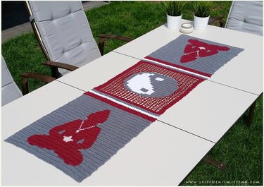 Crochet Pattern for Table Runner | *Buddha's Tea Party*