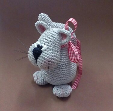 Häkelanleitung Katze Finni