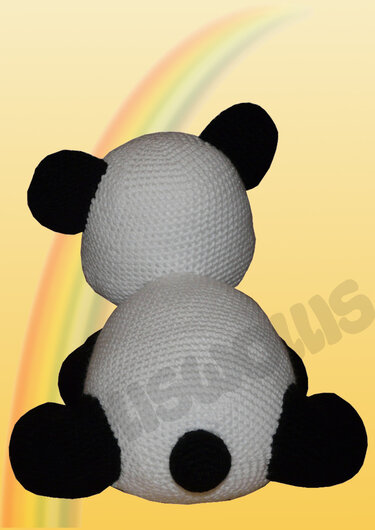 Häkelanleitung Shiro der Panda