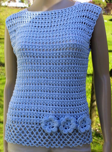 Tunika  Sommertop  häkeln