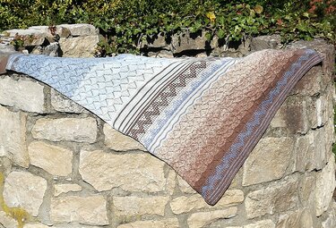 Strickanleitung Tuch * Himmel und Erde *