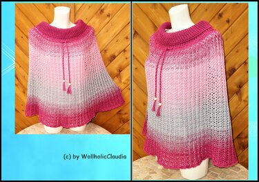 Häkelanleitung Poncho