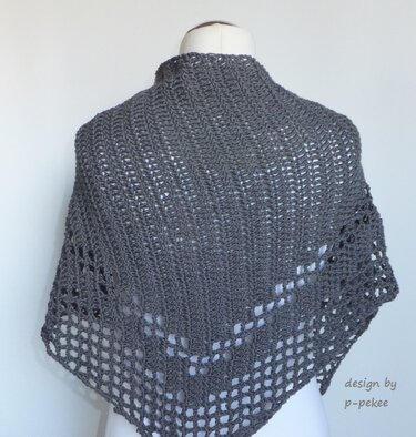 "Feenia" märchenhaftes Häkeltuch / Schal / Stola - Häkeln