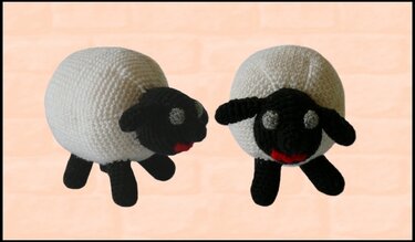 Häkelanleitung Schaf »Walther«