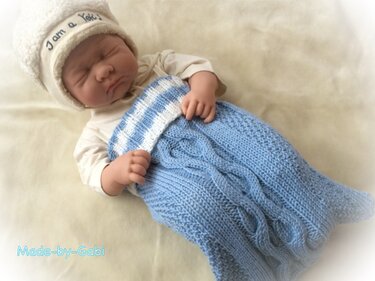 Baby-Schlafsack Pucksack "Paulchen" - Stricken