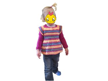 Crochet Instructions for a Little Dress or Tunic - any size, each yarn