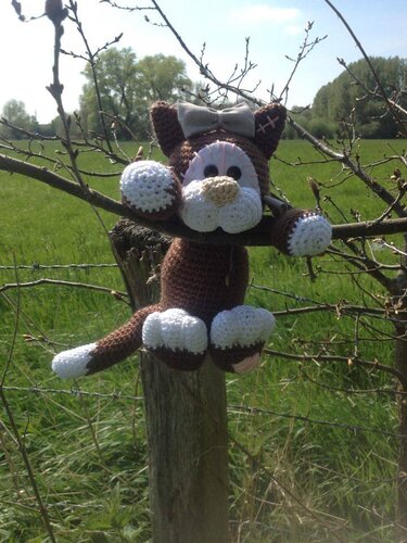 Kleine Katze Kitty - Häkeln