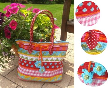 Shopper Bag chrochet pattern - Crochet