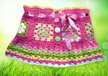 Häkelrock - Häkeln