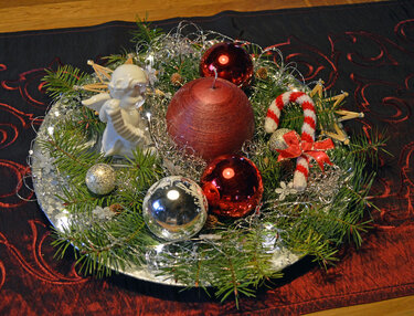 Crochet candy cane - Christmas classic