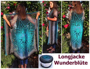 Longjacke "Wunderblüte" Häkeln