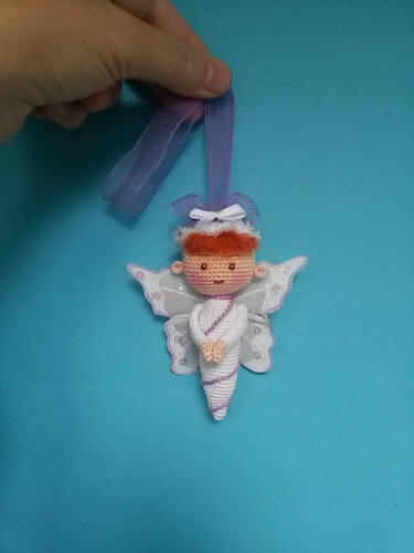 Amigurumi Engel Kostenlos 9 cm Groß - Häkeln