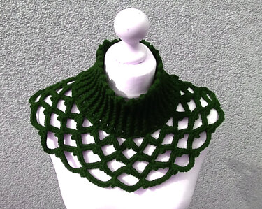 Kragen „Zaunkönig“ - Häkeln