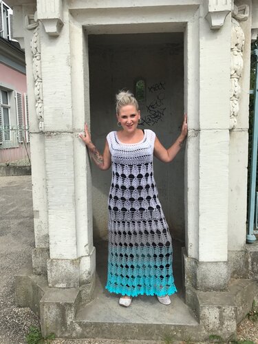 Häkelanleitung Kleid "Melody" - 1 Anleitung-2 Varianten