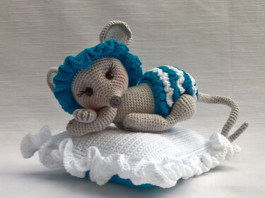 Crochet Pattern Baby Mouse Lolita