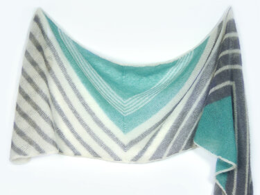 Tuch / Stola / Schal Windseeker Strickanleitung