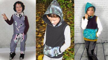 Poldi Pullunder Gr. 86 - 140 - Nähen