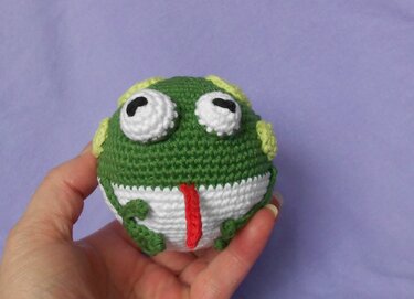 Kugelfrosch Haekelanleitung PDF - Bild 3