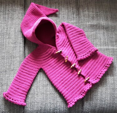 Zipfelmützen-Jacke für Zwerge (alle Größen) - Bild 3