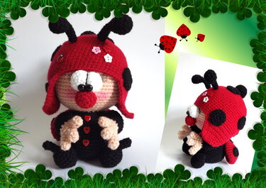 Häkelanleitung Marienchen, Glücksbringer