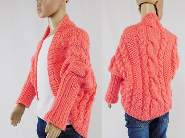 **Strickanleiung** Seelenwärmer Gr. 110/116 - Bild 2