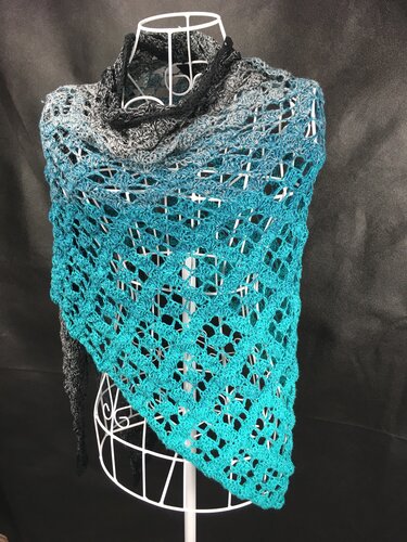 Tuch "Nice to have" Häkeln mit 1 Bobbel