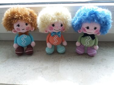 Anleitung Amigurumi „PaLuca Kids„ 13 cm Groß - Häkeln