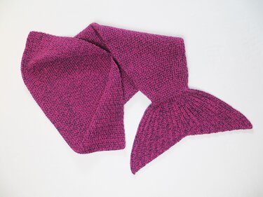 Decke 'Meerjungfrau', Häkelanleitung