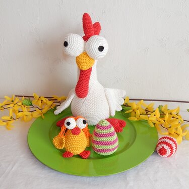 Häkelanleitung "Verrückte Ostern"