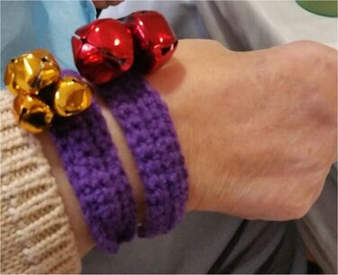 Schellenarmband - Häkeln