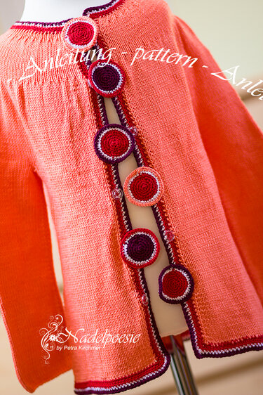 Anleitung Dotty Mädchenjacke - Bild 2
