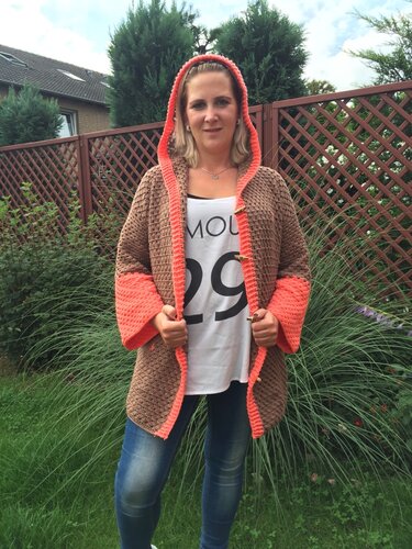 Häkelanleitung Jacke "Himalaya" - Häkeln